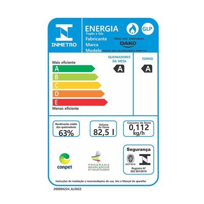 Fogão 4 Bocas De Embutir Dako Diplomata Com Mesa De Vidro Preto Bivolt