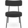 Kit 02 Poltronas Decorativas Para Sala De Estar Base Fixa Londres L02 Suede Preto - Lyam