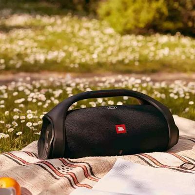 Caixa de Som JBL Boombox 2 Portátil à Prova D'água com Bluetooth Preta