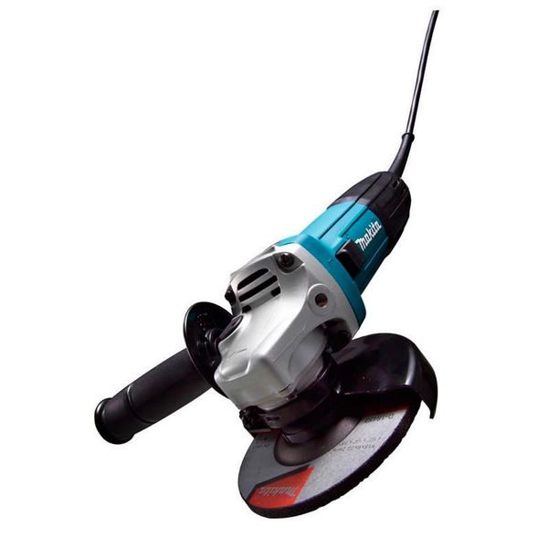 Esmerilhadeira Angular 115mm 4-1/2'' 720W Metal 11000 RPM com Gatilho Deslizante GA4530 220V Makita