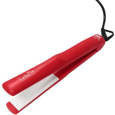 Chapinha Prancha GA.MA Italy Lichia Ceramic 220 Graus C com Emissão de Íons Negativos Vermelho / Bivolt