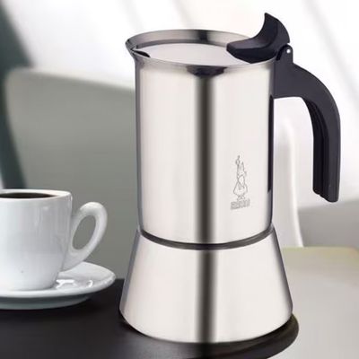 Cafeteira Bialetti Vênus em Aço Inox - 10 Xícaras Inox