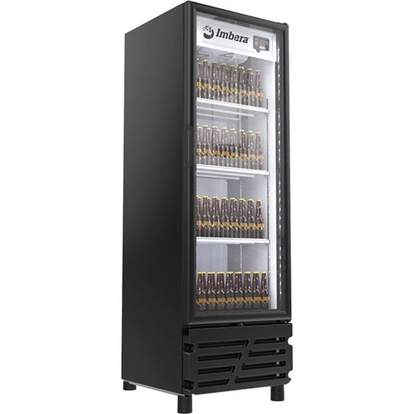 Cervejeira Imbera 522 Litros Porta De Vidro Preto Ccv355-127v