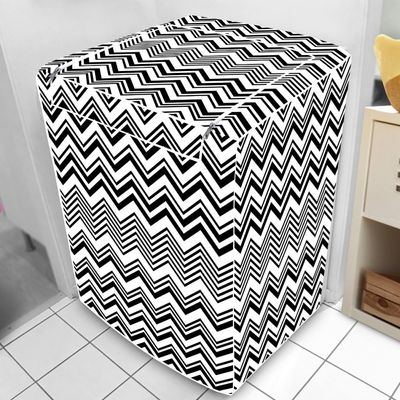 WE DROP - Capa Maquina de Lavar Com Abertura Superior c/ Ziper ZigZag P