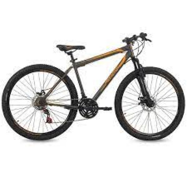 Bicicleta Aro 29 Disk Brake Grafite/Laranja - Free Action