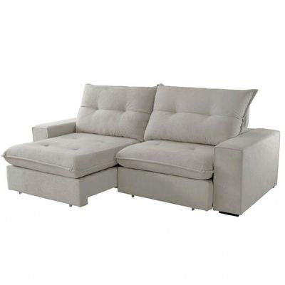 Sofá Athenas Veludo 02 Módulos 90 Cm B25cm Meu Sofá Online B026 Veludo Prata