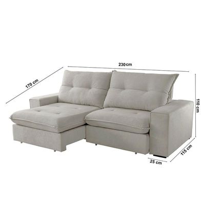 Sofá Athenas Veludo 02 Módulos 90 Cm B25cm Meu Sofá Online B026 Veludo Prata
