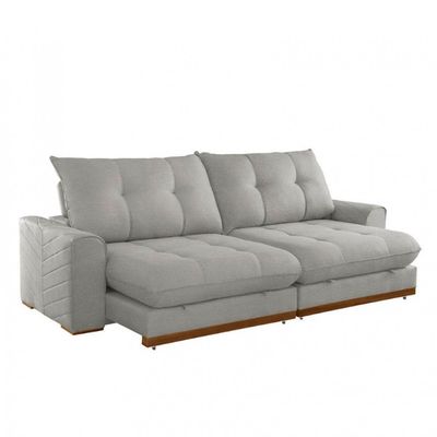 Sofá Argo Linho 02 Módulos 90 Cm B25cm Meu Sofá Online A230 Linho Cinza