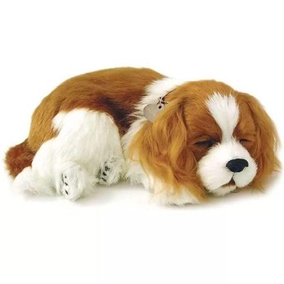 Brinquedo De Pelúcia Que Respira Perfect Petzzz Acompanha Pilha Cavalier King Charles