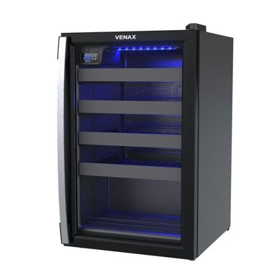 Adega Climatizada Venax Piubella 100 82L 24 Garrafas Preto 220V