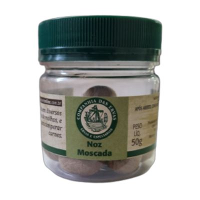 Noz Moscada Companhia das Ervas 50g