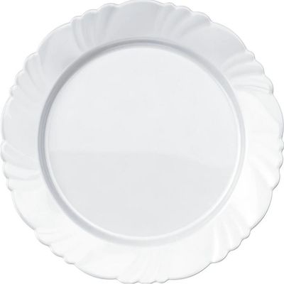 Aparelho de Jantar e Sobremesa Duralex Pétala 24 Peças Branco