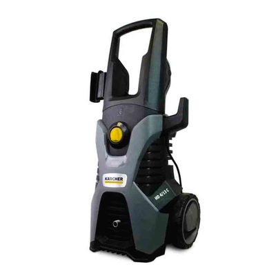 Lavadora de Alta Pressão Karcher HD 4/13 C 1900psi com Rodas, Aplicador de Detergente e Mangueira de 7,5 Metros Preto com Cinza / 220V