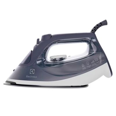 Ferro de Passar a Vapor Electrolux Experience Care ESI60 com Spray, Base Cerâmica e Tecnologia Power Vapour Azul Marinho / 110V