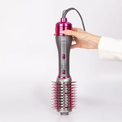 Escova Secadora Britânia BES26SR 1300w Rosa com Prata / Bivolt