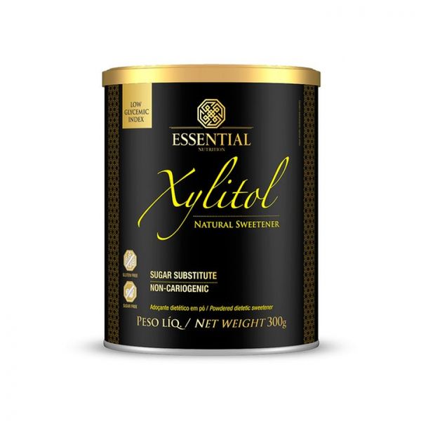 Xylitol Adoçante Natural Essential Nutrition 300g Xylitol Adoçante Natural Essential Nutrition 300g