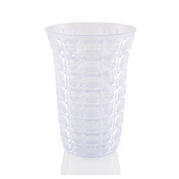 Vaso Decorado Bezavel Acrílico Transparente