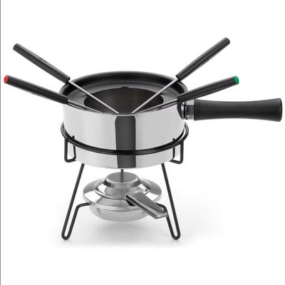 Aparelho de Fondue Forma Mont Blanc 9 Peças Inox