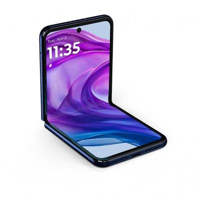 Smartphone Motorola Razr 50 Ultra 5G Navy Blue com 512GB, 24GB RAM Boost, Tela de 6.9, Câmera Traseira 50MP, Android 14 Azul
