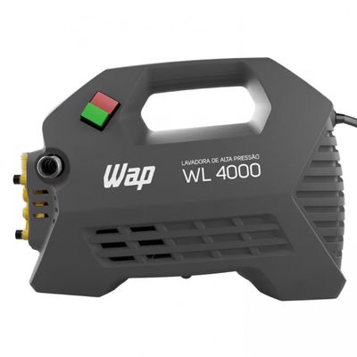 Lavadora de Alta Pressão WAP WL 4000 1950PSI 2000W Elétrica Cinza e Amarelo / 110V