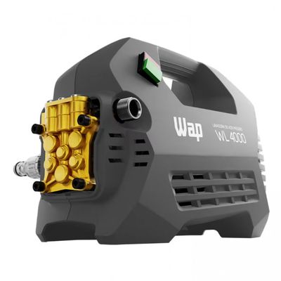 Lavadora de Alta Pressão WAP WL 4000 1950PSI 2000W Elétrica Cinza e Amarelo / 110V