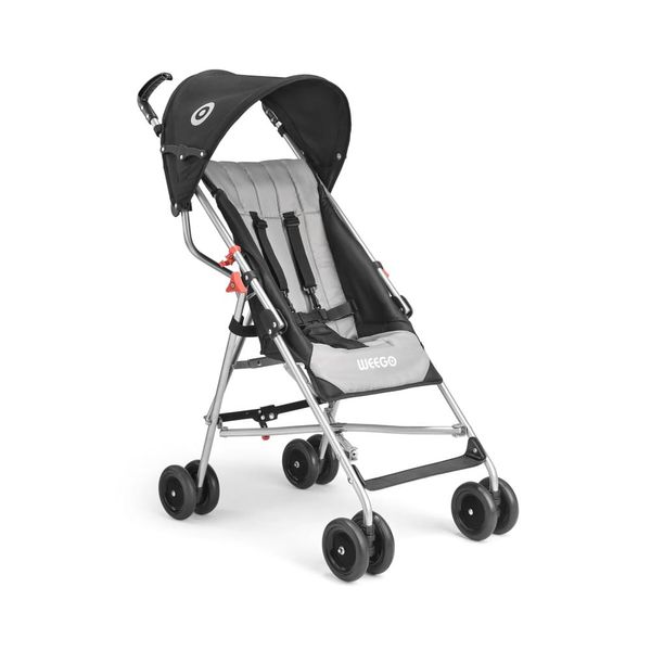 Carrinho Guardda-Chuva Way 6+M-15kgs Preto e Cinza Weego - BB506 BB506