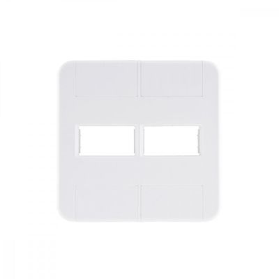 Placa 2 Postos 4x4 Tramontina Tablet Branca