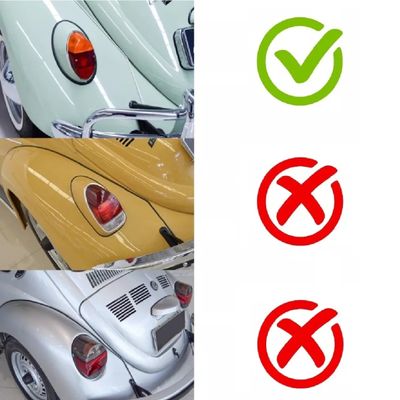 Par Lente Traseira Fusca 1200 1962/66 1300 1967/82 Rubi