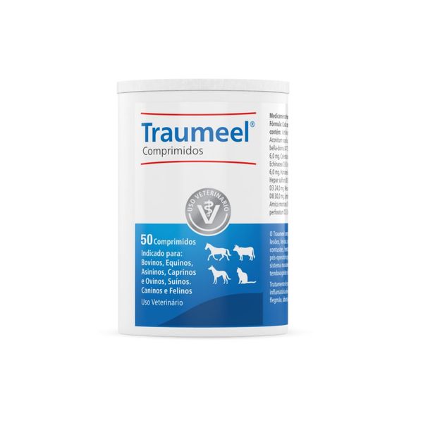 Traumeel Uso Veterinário - 50 comprimidos