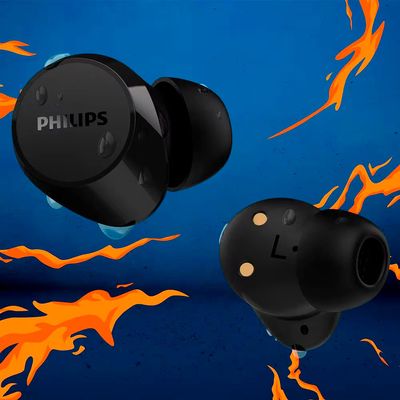 Fone de Ouvido Bluetooth TAT1209BK/00 com Microfone Philips Preto