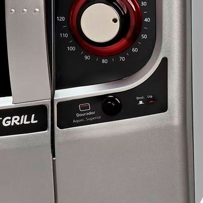 Forno Elétrico Gourmet Grill 44L Fischer Prata / 110V
