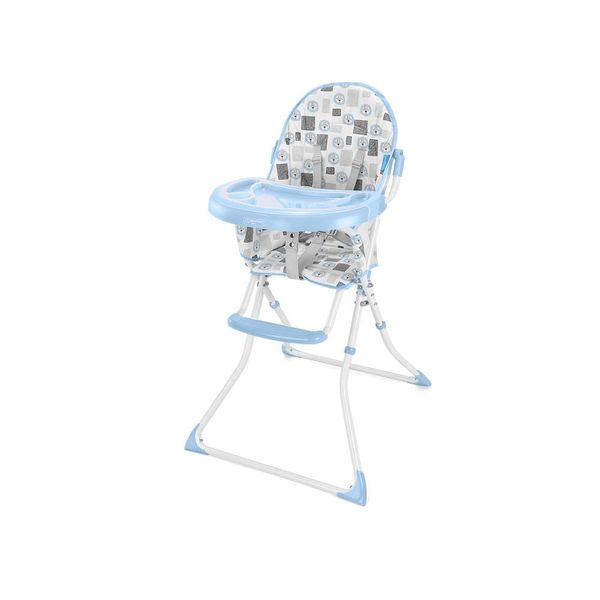 Cadeira Alta de Alimentação Slim Leãozinho Azul e Branco 6+M-15kgs Multikids Baby - BB609 BB609 Cadeira Alta de Alimentação Slim Leãozinho Azul e Branco 6+M-15kgs Multikids Baby - BB609 BB609