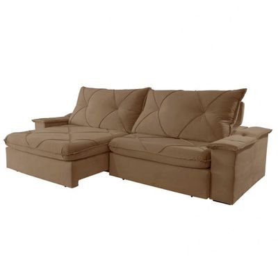 Sofá Apollo Veludo 02 Módulos 90 Cm B25cm Meu Sofá Online B016 Veludo Marrom