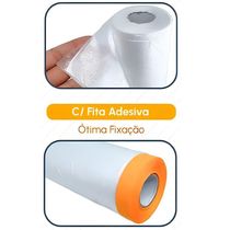 Filme Eletrostático Para Mascaramento C-fita Crep 1,10x20m