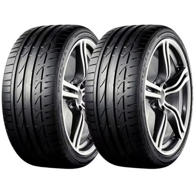 Pneu Aro 19 Bridgestone Potenza S001 225/45 92W Run-Flat 2 Unidades Preto