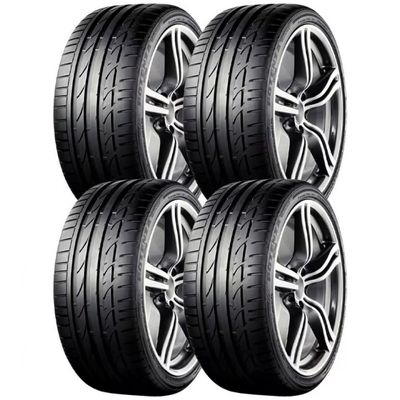 Pneu Aro 19 Bridgestone Potenza S001 225/45 92W Run-Flat 4 Unidades Preto