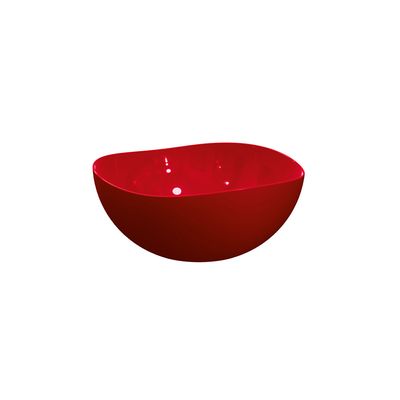 Jogo de Sobremesa Vermelho Tigela Bowl Saladeira Pote 7un