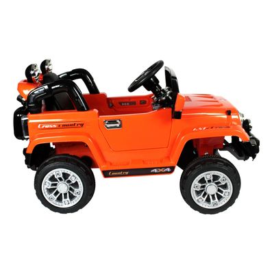 Jipe Elétrico Infantil Trilha 12V Laranja Bel Único / 12V