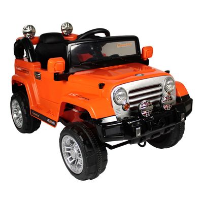 Jipe Elétrico Infantil Trilha 12V Laranja Bel Único / 12V