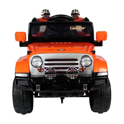 Jipe Elétrico Infantil Trilha 12V Laranja Bel Único / 12V