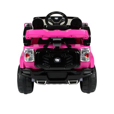 Jipe Elétrico Infantil Trilha 12V Rosa Bel Único / 12V