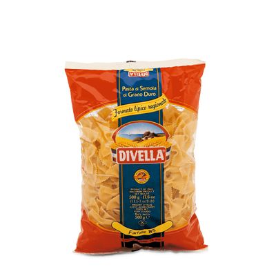 MACARRÃO DIVELLA 85 FARFALLE 500G