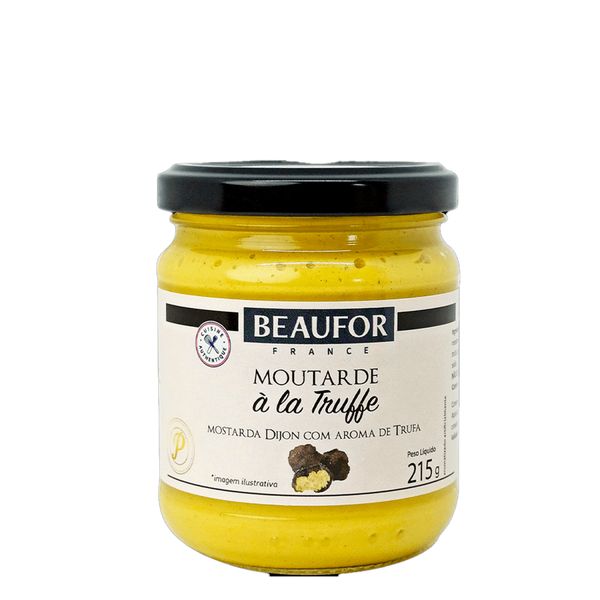 MOSTARDA BEAUFOR COM TRUFA 215G MOSTARDA BEAUFOR COM TRUFA 215G