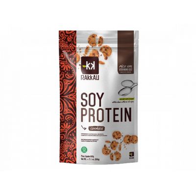 Soy Protein Cookies Vegana Rakkau 600g