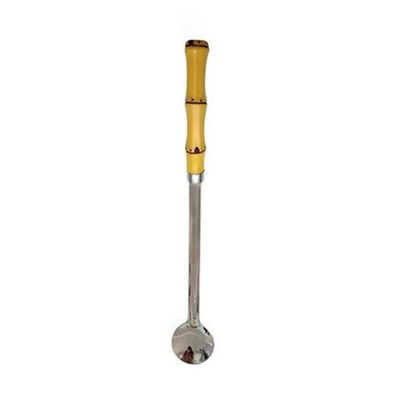 COLHER PARA JARRA SUCO BAMBU INOX - COLHER BAILARINA