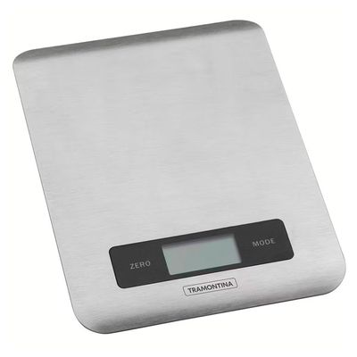Balança Digital para Cozinha Tramontina Adatto 5kg em Aço Inox Inox