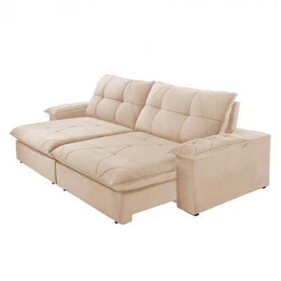 Sofá Gaia Linho 02 Módulos 90 Cm B25cm Meu Sofá Online A294 Linho Creme