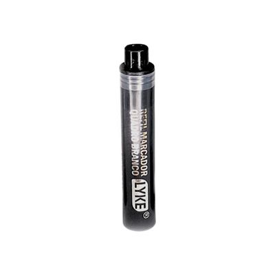 Refil Pincel Marcador Para Quadro Branco Recarregável Lyke Preto