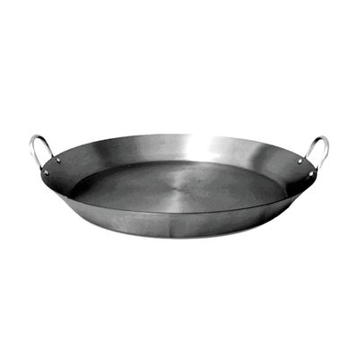 Tacho Paellera Paeja Aço Carbono Beira Baixa 2mm 40cm 4L