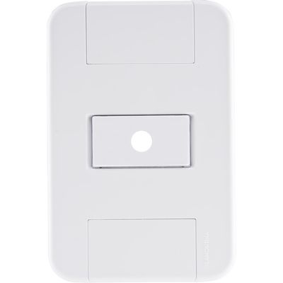 Conjunto Tampo com 1 Furo 9,5 mm Tramontina Tablet Branco